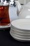 Hermia Rüya Platin Juego de 6 platos de porcelana de 12 cm